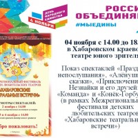 04 ноября учреждения культуры Хабаровского края празднуют День народного единства